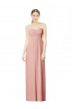 Soft Chiffon Long Sweetheart Bliss Pink A-Line Bridesmaid Dress Armadale