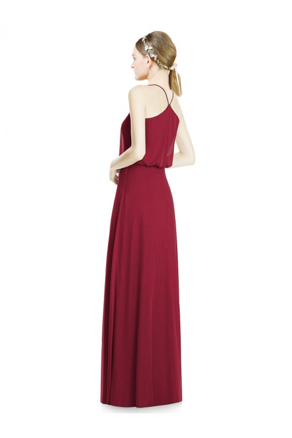 Soft Chiffon Long V-Neck A-Line Evening Gowns / Bridesmaid Dress Armadale