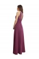 Chiffon Keyhole Back Long Sweetheart A-Line Bridesmaid Dress / Evening Gowns Armadale