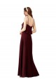 Chiffon Long Spaghetti Straps A-Line Bridesmaid Gowns Armadale