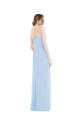 Soft Chiffon Long Sweetheart Light Sky Blue A-Line Formal Dress / Bridesmaid Dress Armadale