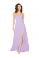 Chiffon Low Back Long Sweetheart Lilac A-Line Bridesmaid Dress / Evening Dress Armadale