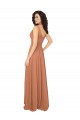 Chiffon V-Back Long V-Neck A-Line Bridesmaid Dress / Evening Dress Armadale