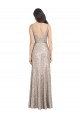 Sequin & Sparkling Sequin V-Back Long V-Neck Sheath Formal Evening Gown / Prom Dress / Bridesmaid Dress Armadale