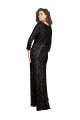 Sequin Long V-Neck A-Line Formal Dress / Bridesmaid Dress Armadale