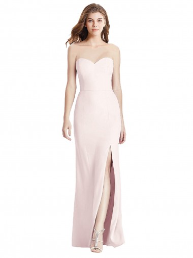 Stretch Crepe Low Back Long Sweetheart Trumpet Semi Formal Evening Dress / Prom Dress / Bridesmaid Dress Armadale
