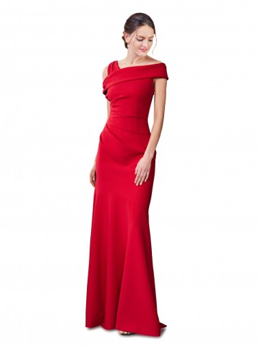 Stretch Crepe Long Mermaid Formal Evening Gown / Prom Dress / Bridesmaid Dress Armadale
