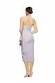 Stretch Crepe Low Back Cocktail Length Strapless Sheath High Low Evening Gown / Prom Dress / Bridesmaid Dress Armadale