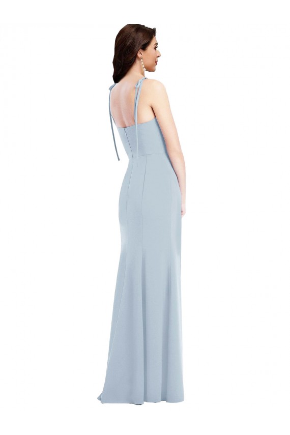 Stretch Crepe Low Back Long Strapless Trumpet Bridesmaid Dress / Formal Dress Armadale