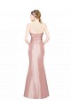 Stretch Satin Low Back Long Sweetheart A-Line Formal Evening Gown / Prom Dress / Bridesmaid Dress Armadale